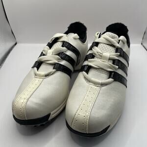 Adidas Driver Suzy Golf Shoes White Black 737845 Women's Size 6 Traxion Spikes